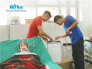 Airko và hành trình bảo vệ sức khỏe Y bác sĩ tuyến đầu của Bệnh viện Đa Khoa Sơn Tây