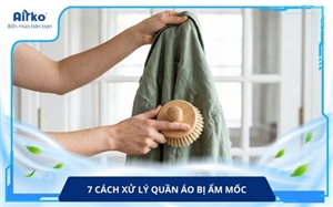 7 Cách xử lý quần áo bị ẩm mốc nhanh chóng và dễ thực hiện