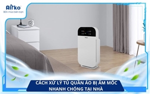 Cách Xử Lý Tủ Quần Áo Bị Ẩm Mốc Nhanh Chóng Tại Nhà 