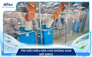 Điều Hòa Cho Không Gian Mở Airko – Làm Mát Mạnh, Dễ Di Chuyển