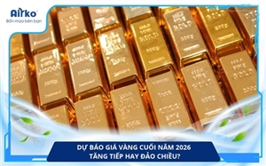 Dự báo giá vàng cuối năm 2026: 