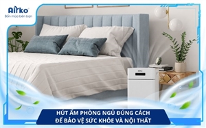 Hút Ẩm Phòng Ngủ Đúng Cách Để Bảo Vệ Sức Khỏe Và Nội Thất