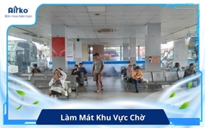 Làm Mát Khu Vực Chờ Nhanh Chóng Không Cần Lắp Đặt