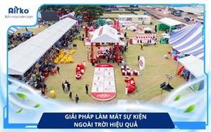 Nắng Nóng Gay Gắt? Giải Pháp Làm Mát Sự Kiện Ngoài Trời Hiệu Quả