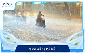 Mưa Giông Hà Nội: Nguy Cơ Ngập Úng Tắc Đường