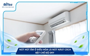Nút Hút Ẩm Ở Điều Hòa Là Nút Nào? Cách Bật Chế Độ Dry 