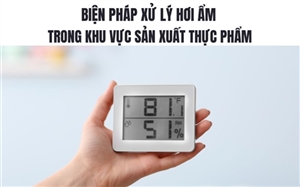 Biện Pháp Xử Lý Hơi Ẩm Trong Khu Vực Sản Xuất Thực Phẩm