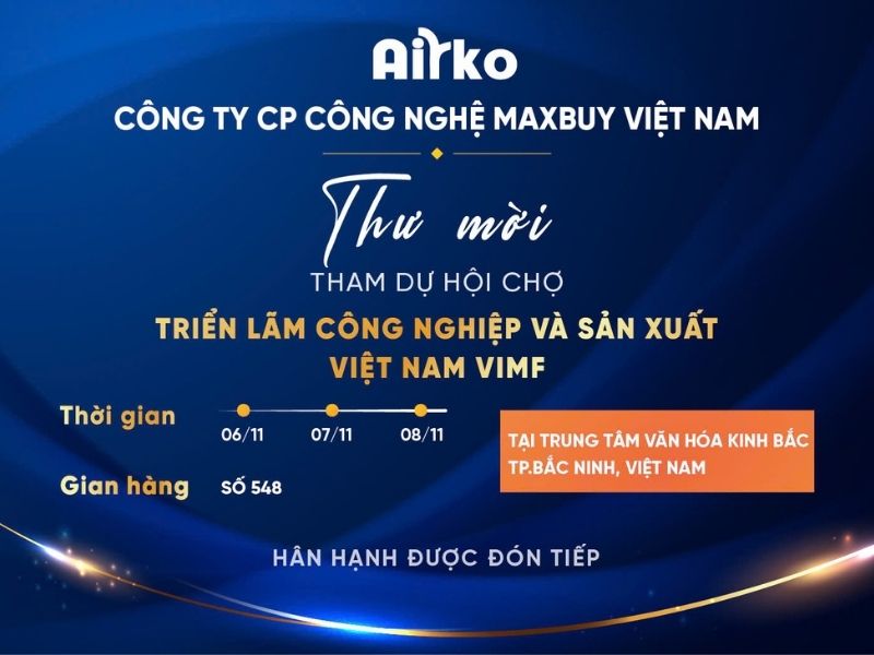 Tham Quan Gian Hàng AIRKO Tại Triển Lãm VIMF Bắc Ninh 2024 