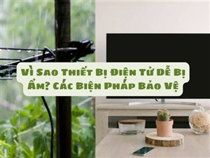 Vì Sao Thiết Bị Điện Tử Dễ Bị Ẩm? Các Biện Pháp Bảo Vệ