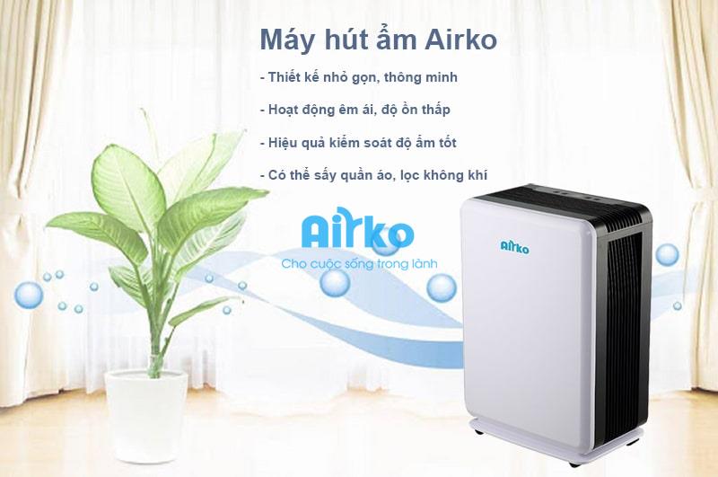 Sử dụng máy hút ẩm Airko