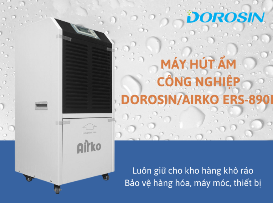 Máy hút ẩm công nghiệp Dorosin Airko ERS-890L 