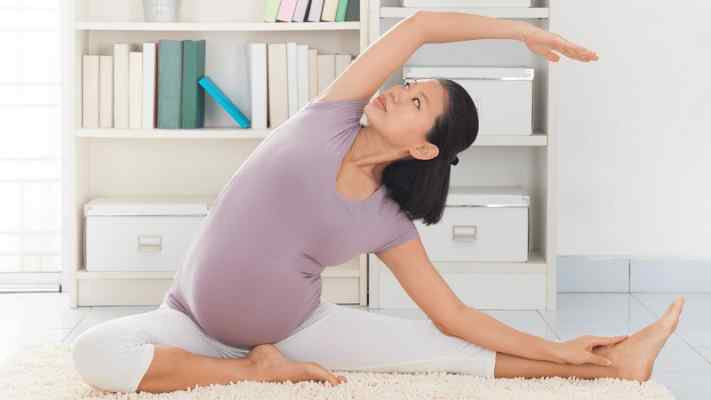 Luyện tập nhẹ nhàng giúp mẹ bầu thư giãn và cải thiện sức khỏe