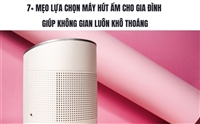 7+ Mẹo Lựa Chọn Máy Hút Ẩm Cho Gia Đình Giúp Không Gian Luôn Khô Thoáng