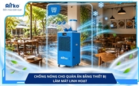 Chống Nóng Cho Quán Ăn Bằng Thiết Bị Làm Mát Linh Hoạt