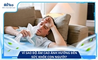 Vì Sao Độ Ẩm Cao Ảnh Hưởng Đến Sức Khỏe Con Người? 