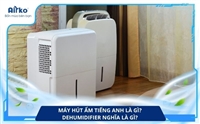 Máy Hút Ẩm Tiếng Anh Là Gì? Dehumidifier Nghĩa Là Gì?