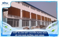 Thiết Bị Làm Mát Chuyên Dụng Mùa Hè Cho Nhà Xưởng, Kho Hàng