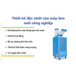 Thiết kế độc nhất của máy làm mát công nghiệp là gì?